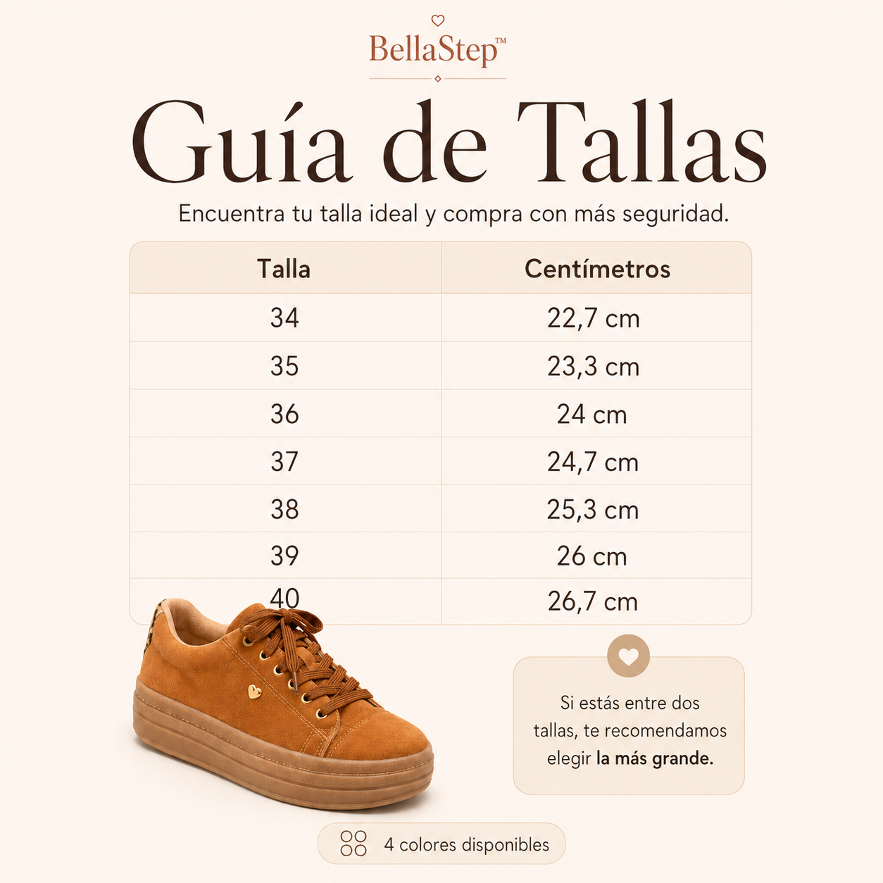 [PROMO LANZAMIENTO] ✨ Tenis BellaStep™: cómoda, linda y fácil de combinar