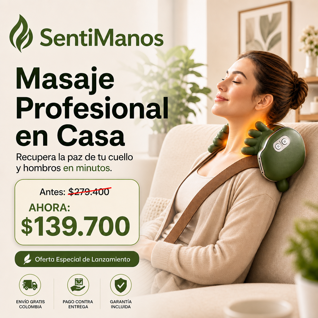 SentiManos™: Masaje Profesional en Casa