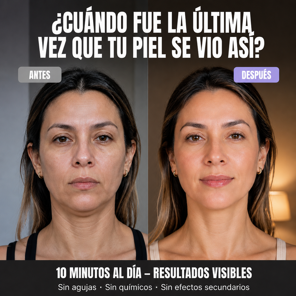 MASAJEADOR FACIAL RECARGABLE