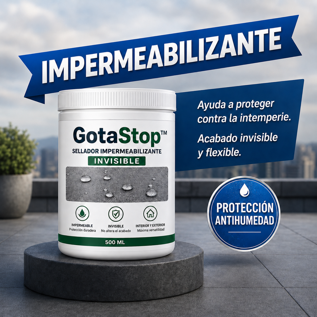 🔥 ÚLTIMO DÍA: Paga 1 y Lleva 2 GotaStop™ - Sellador invisible