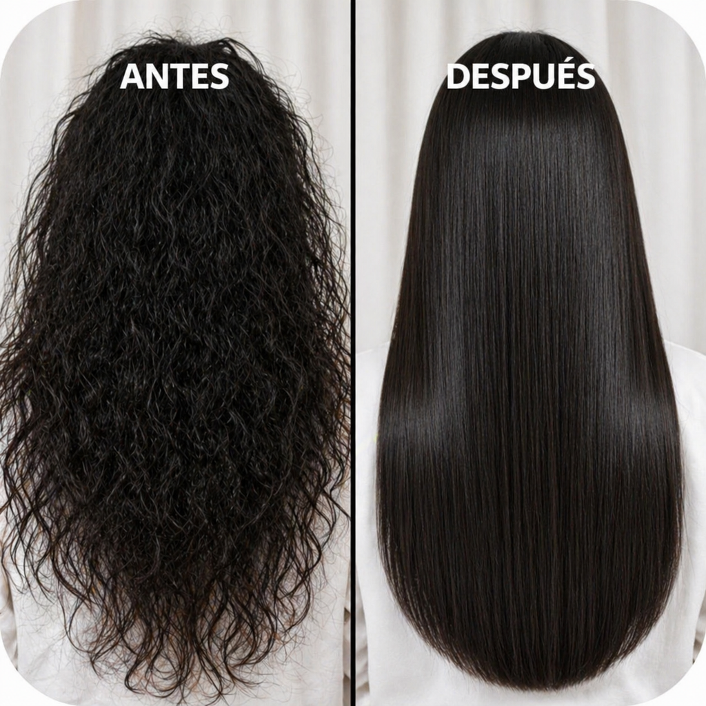 Mini Plancha de Cabello 2 en 1 BellaGo™: Rizador y Alisador